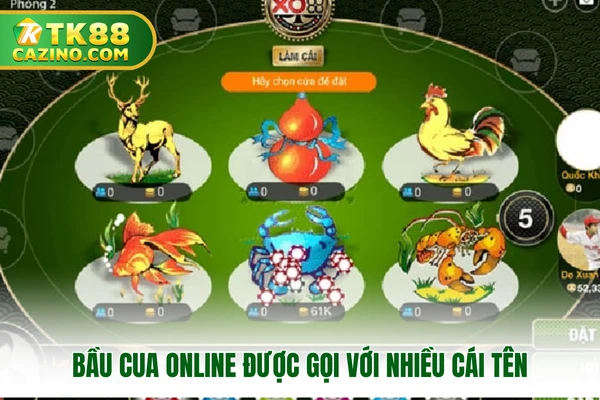 Bầu Cua Online Và Cách Chơi Cực Hiệu Quả Tại Nhà Cái TK88 2 Bầu cua online được gọi với nhiều cái tên
